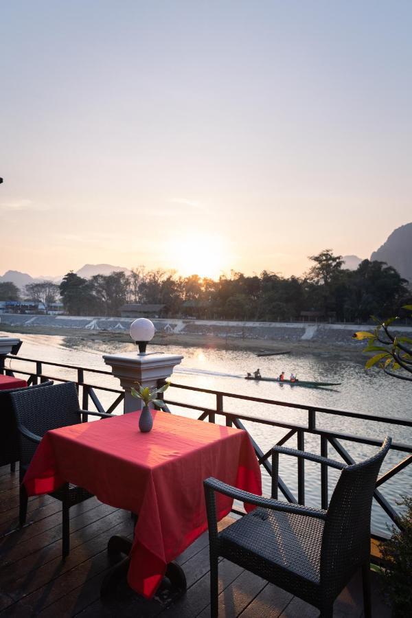 Silver Naga Hotel Vang Vieng Buitenkant foto