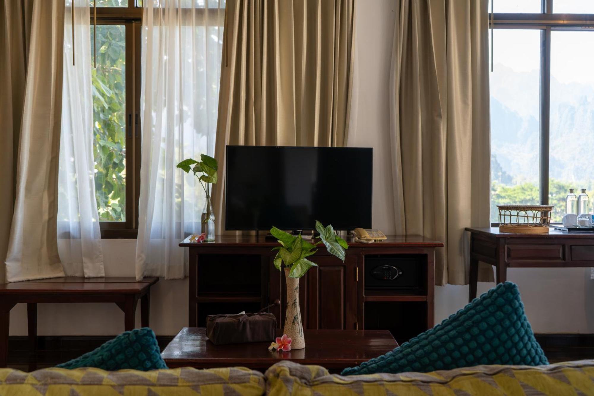 Silver Naga Hotel Vang Vieng Kamer foto