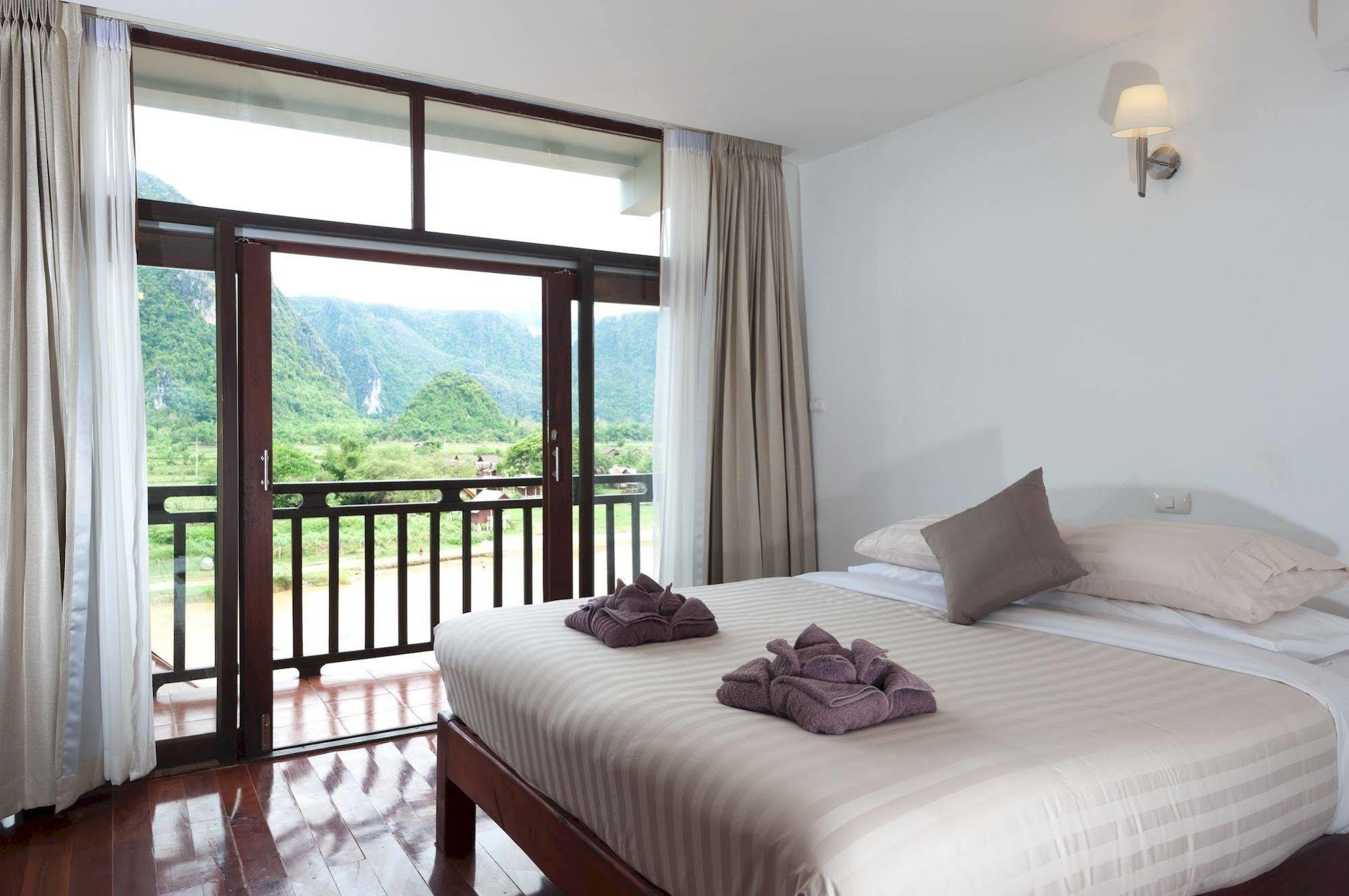 Silver Naga Hotel Vang Vieng Buitenkant foto